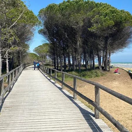 Seaside With A Charming Garden Bibione